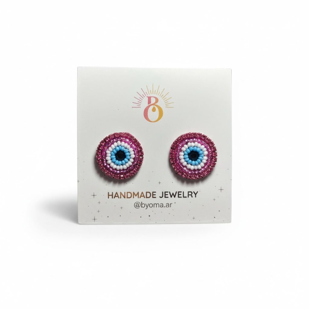 Ojo Turco Rosa (Amor) - 2